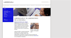Desktop Screenshot of laboescuela.com