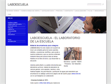 Tablet Screenshot of laboescuela.com